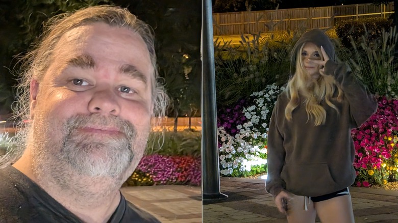 Two photos samples of people