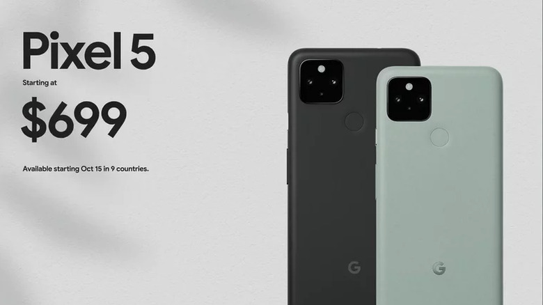 Google Pixel 5 ad