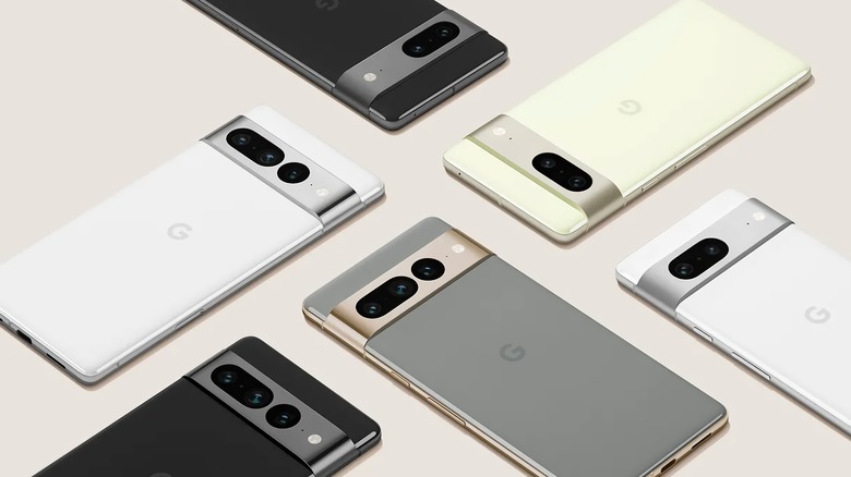 Google Pixel 7 series colors