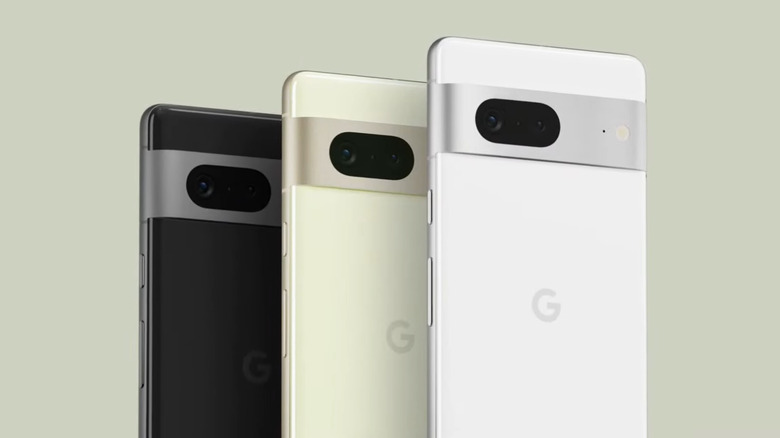 Pixel 7 color lineup