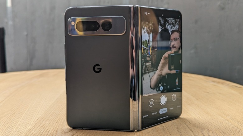  The Google Pixel Fold demoed at Google I/O 2023