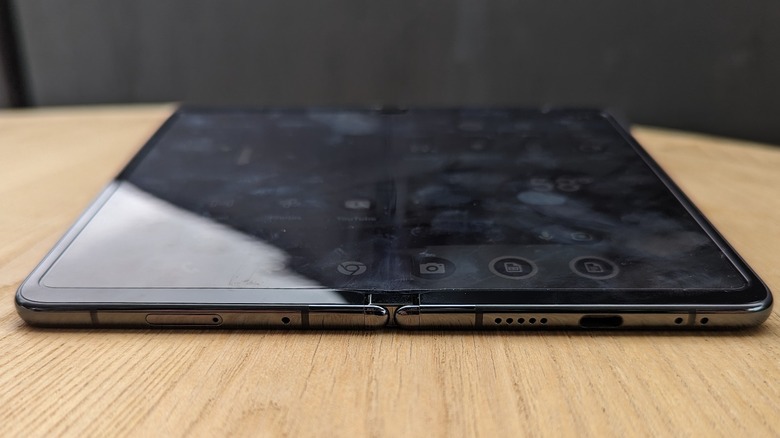 Google Pixel Fold open