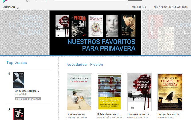 Google Play Books Mexico