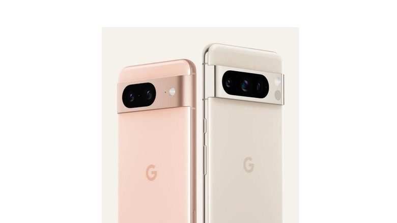 Pixel 8 and its Pro version