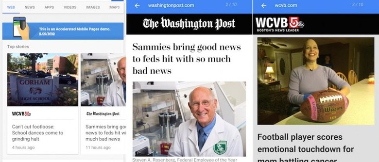 Google wants to make the mobile web faster with Accelerated Mobile Pages