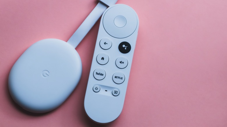 Chromecast 4K dongle remote control