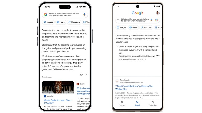 AI features Google Search