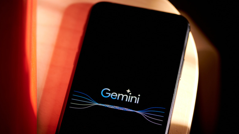 Google Gemini on phone.