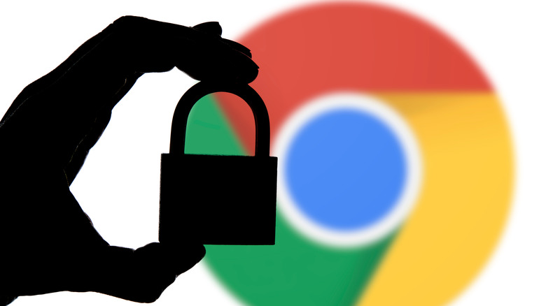 Google logo padlock