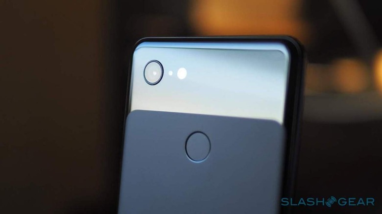 Pixel 3 smartphone rear