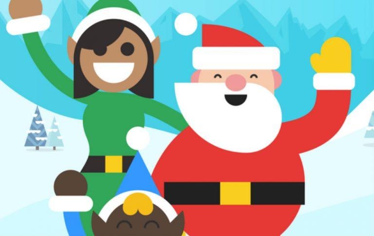 Browser Games - Google Santa Tracker - Game Select (Mobile Version