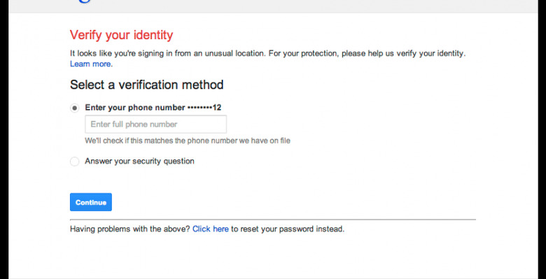 google gmail security