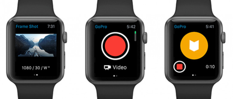 GoPro Apple Watch app lets users control recording from the wrist