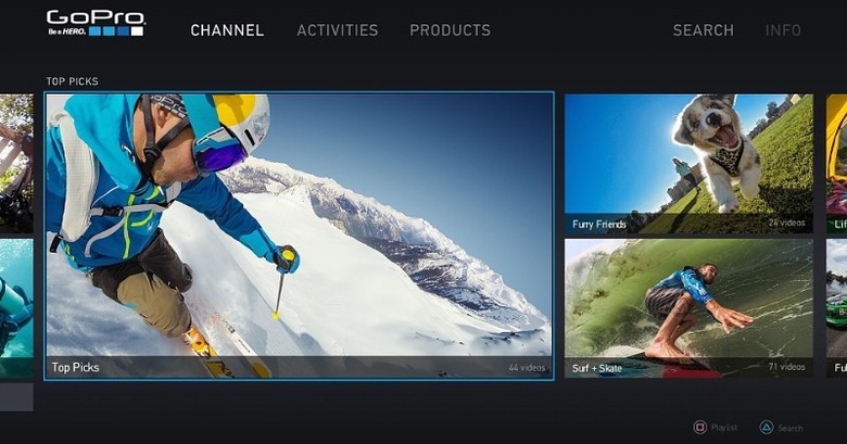 GoPro Channel comes to PlayStation Network