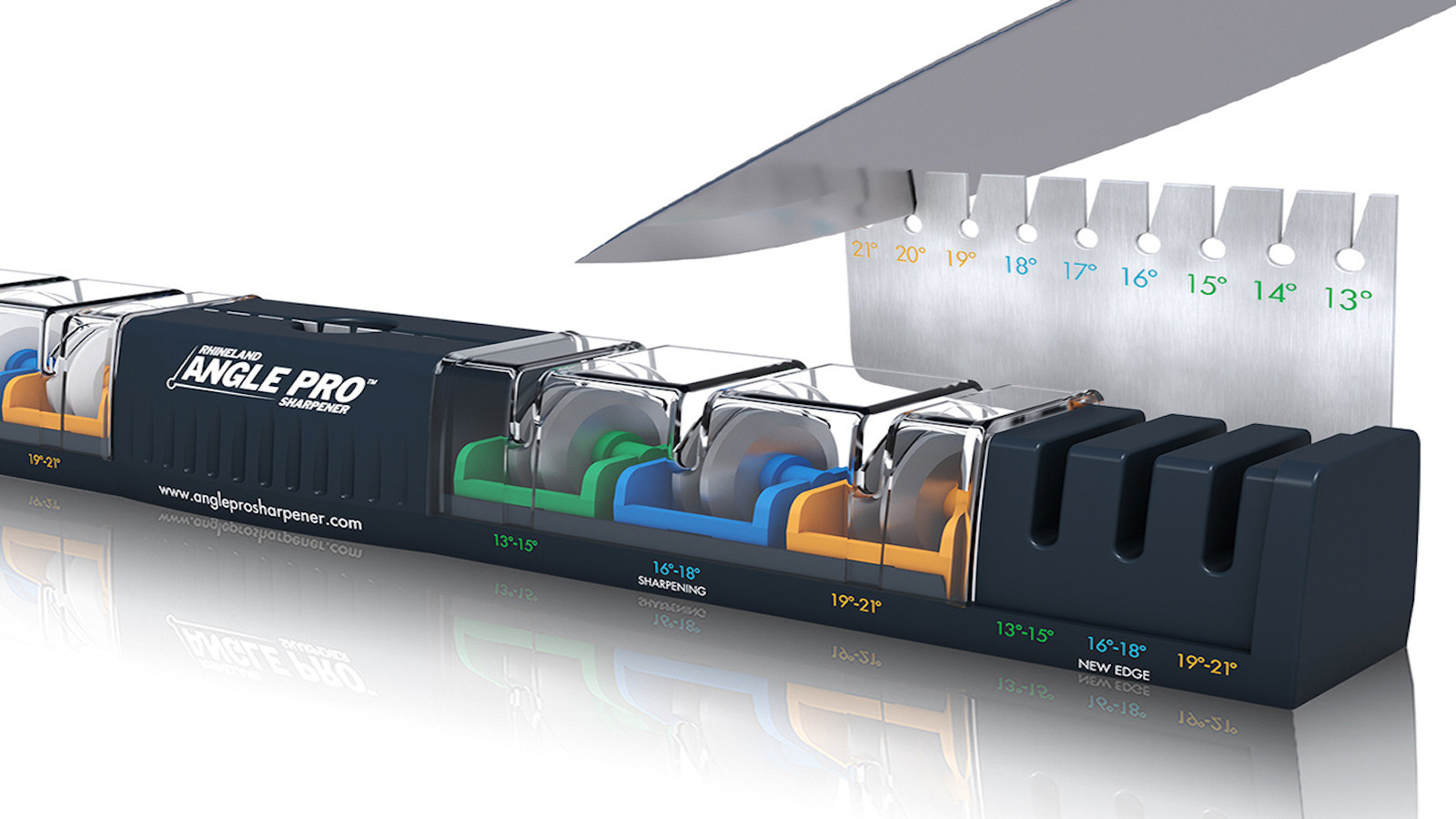 Grab This 3In1 Knife Sharpener With An Angle Gauge For The Lowest