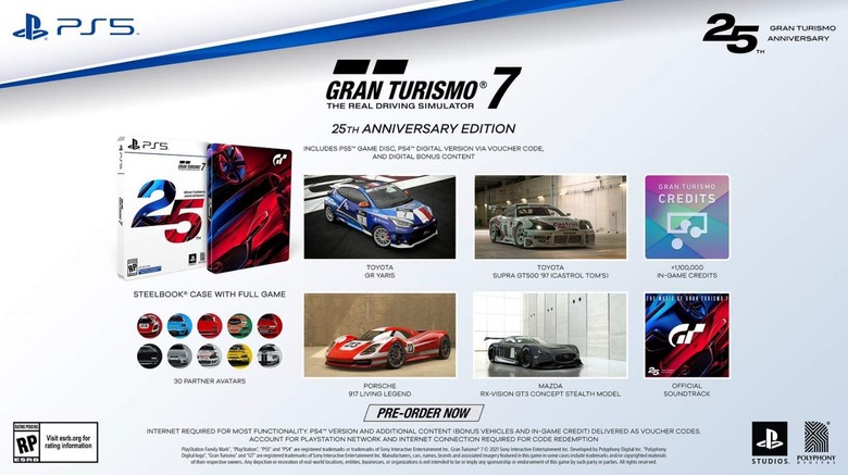 Gran Turismo 7 Launch Editions And Pre-Order Bonuses Revealed