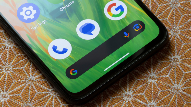 Google Messages app on a Pixel device.