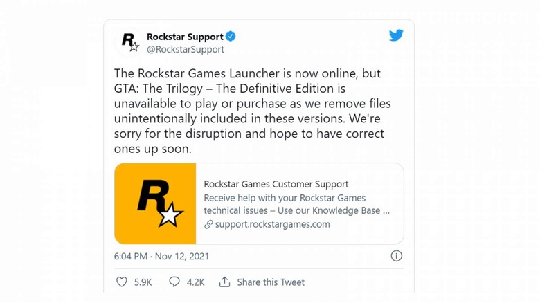 Currently you have to run Rockstar Games Launcher, Steam