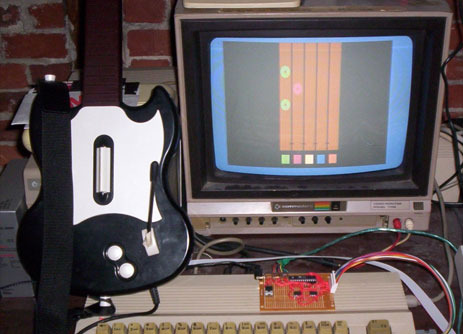 Guitar Hero the Commodore 64 way