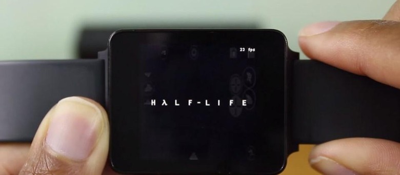 Half-Life on Android-powered LG G Watch? This modder made it happen