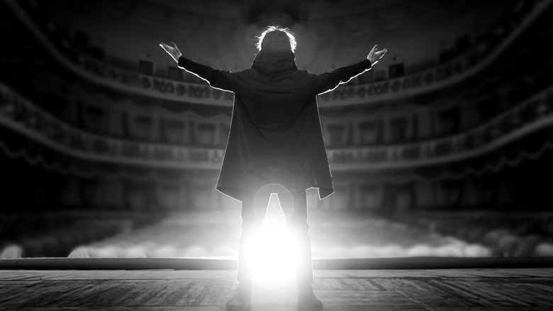 Actor on stage