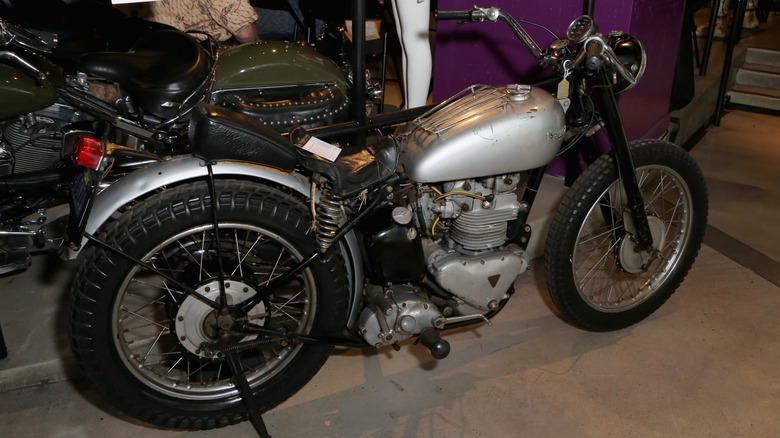fonzie triumph motorcycle happy days