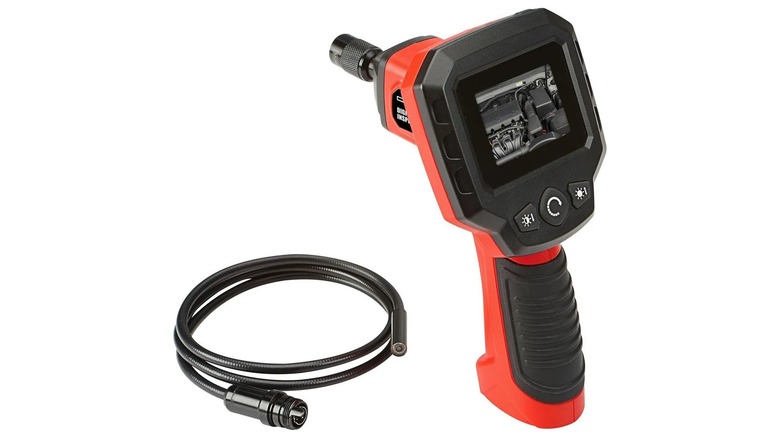 A Cen-Tech Digital Inspection Camera against a white background