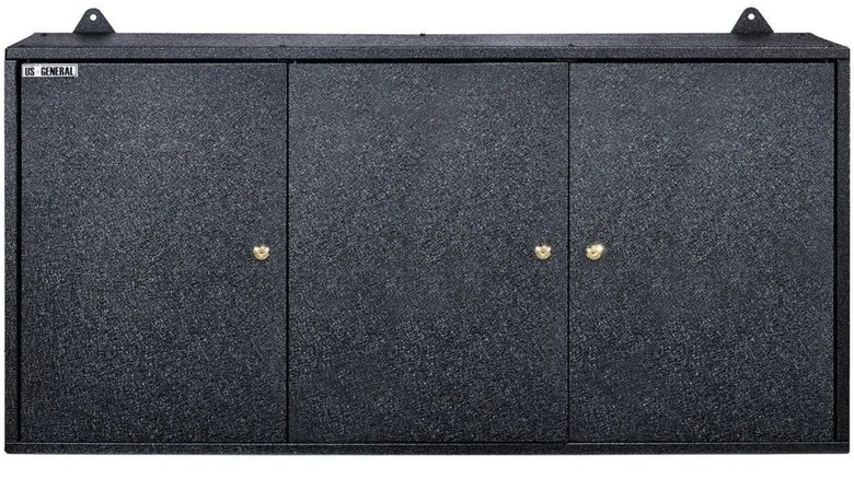 Front doors of U.S. General Hanging Tool Cabinet