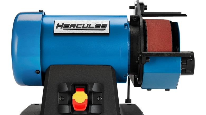 The new Hercules Belt Grinder from Harbor Freight