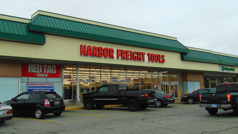 A Harbor Freight store in New London, Connecticut.