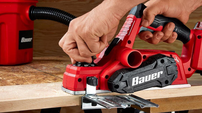 Bauer 20V Cordless 3-1/4 Inch Planer