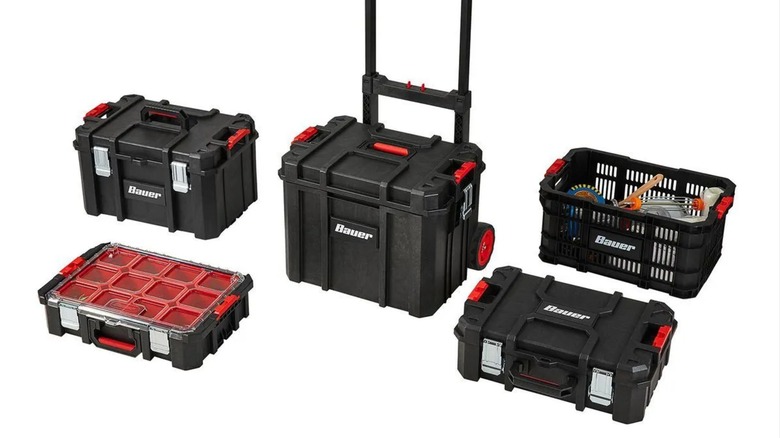 Bauer modular storage system from Harbor Freight