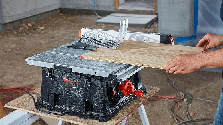 warrior compact table saw