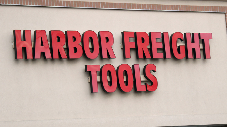Harbor Freight Tools store sign