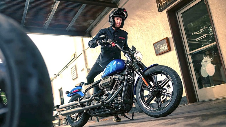 Person on Harley Street Bob