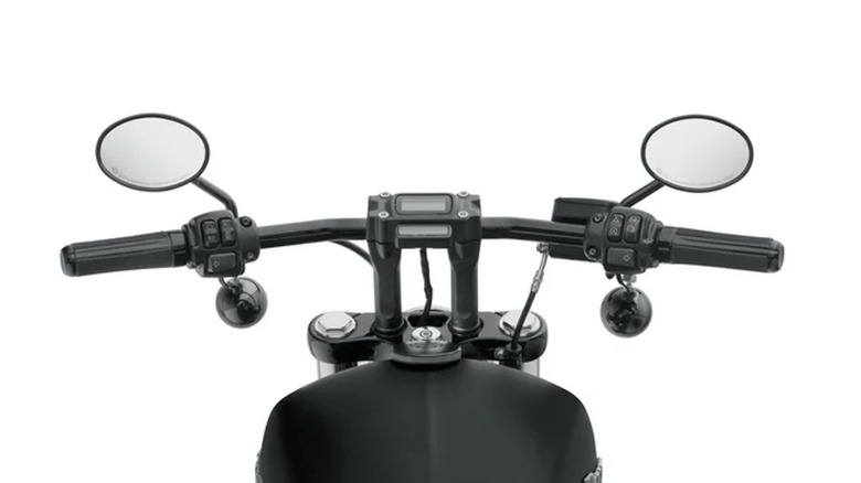 Close up drag handlebars