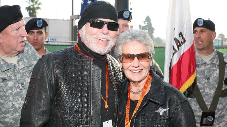 Willie G. Davidson and his wife
