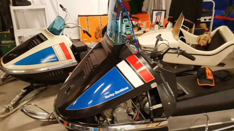 Harley-Davidson snowmobiles