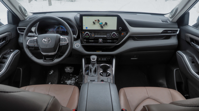 2026 Toyota Highlander Hybrid dashboard