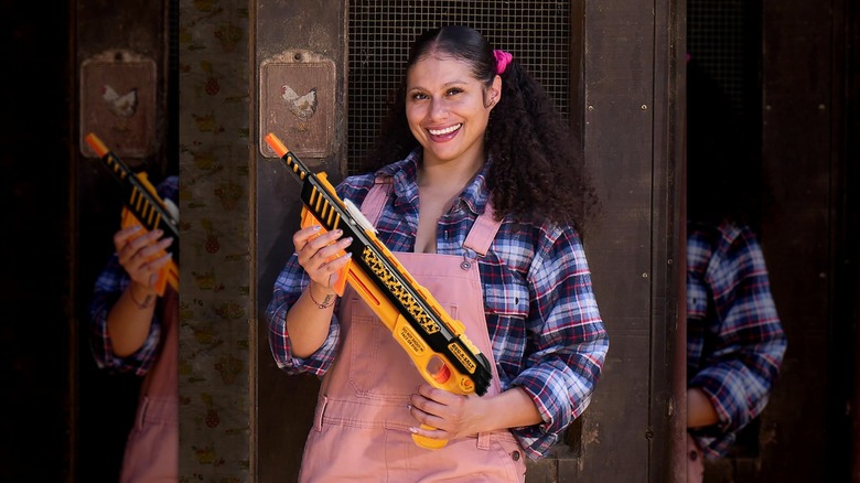 woman holding bug-a-salt