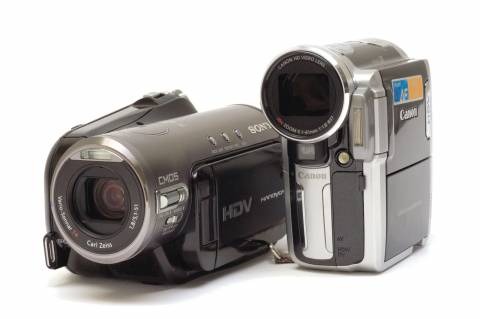 Sony & Canon DV HD camcorders