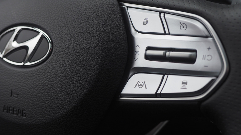 HDA button on steering wheel