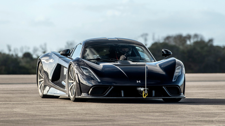 Hennessey Venom F5 front profile