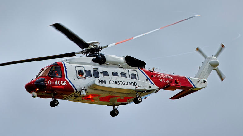 lockheed martin sikorsky s-92a helicopter flying