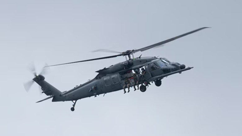 lockheed martin sikorsky jolly green hh 60w helicopter flight
