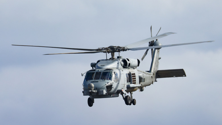 sikorsky lockheed martin mh 60r seahawk helicopter flight
