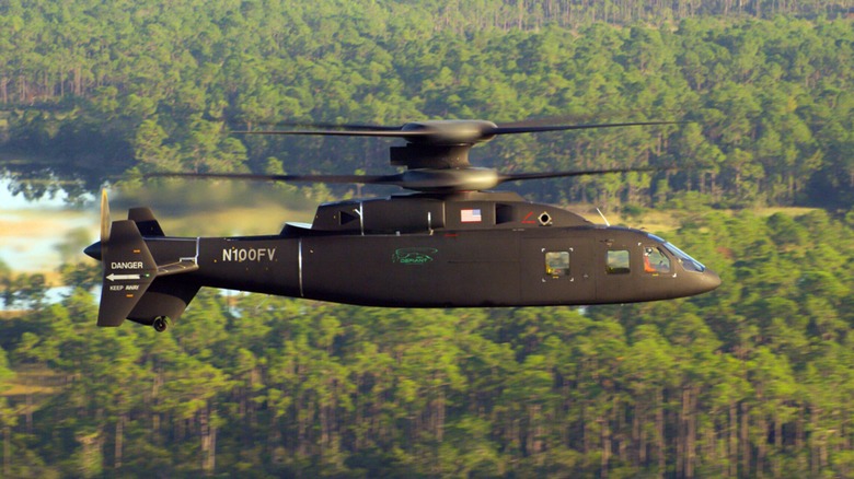 lo0ckheed martin sikorsky sb 1 defiant x2 prototype helicopter