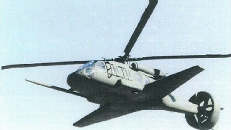 piasecki x 49 speedhawk helicopter flight