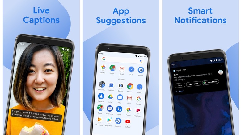 Android System Intelligence app listing