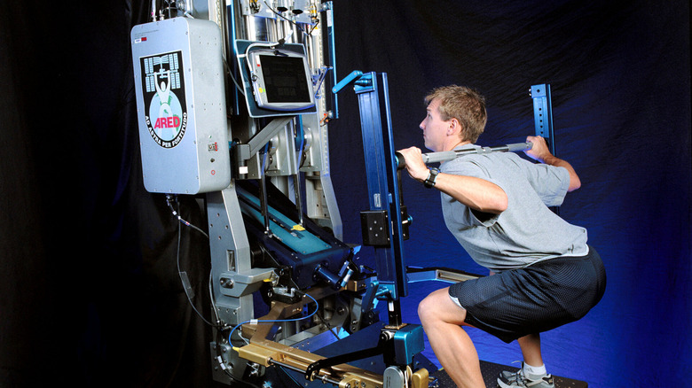 NASA's advanced Resistive Exercise Device (aRED) for the ISS